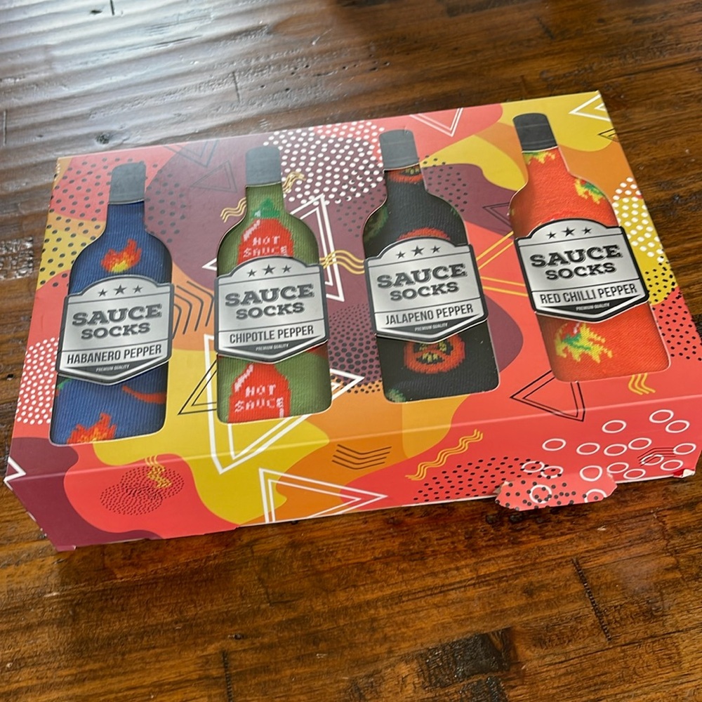 Orrsum Sock Co Sauce Socks Fits Sz 8-12